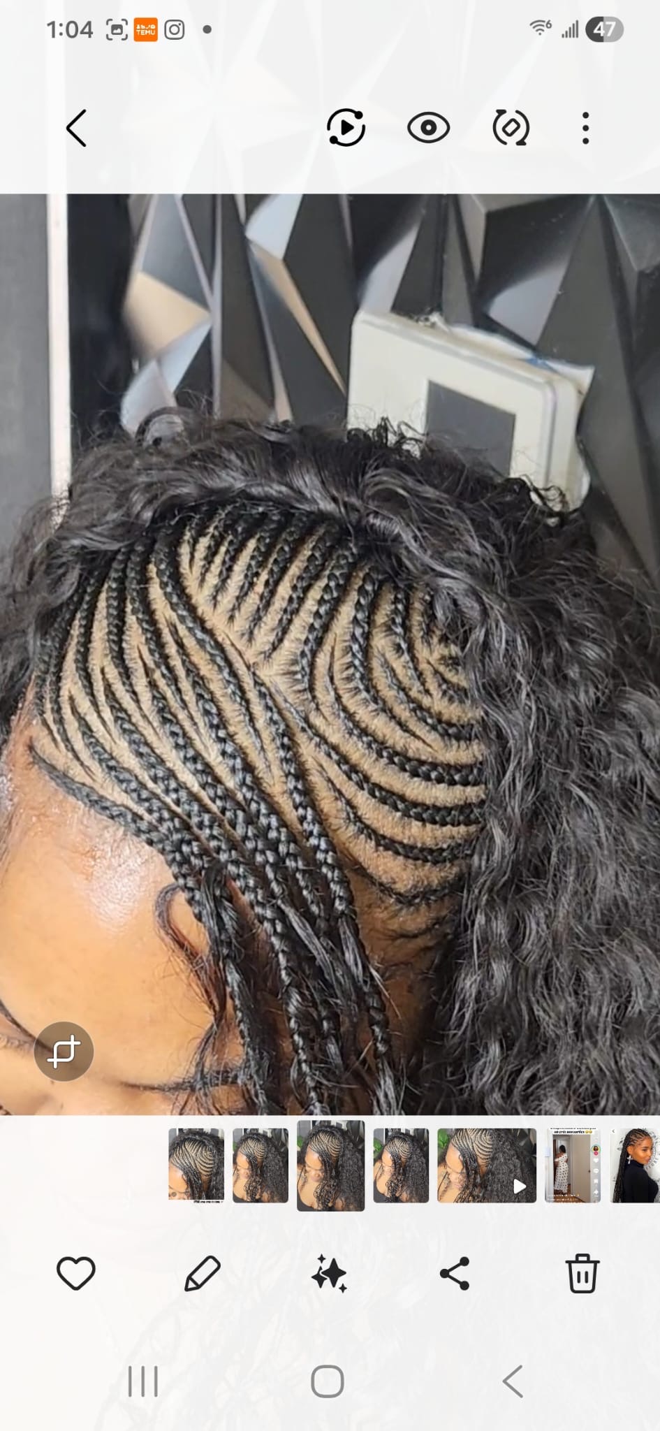 Hairstyle by Mariette Bondey