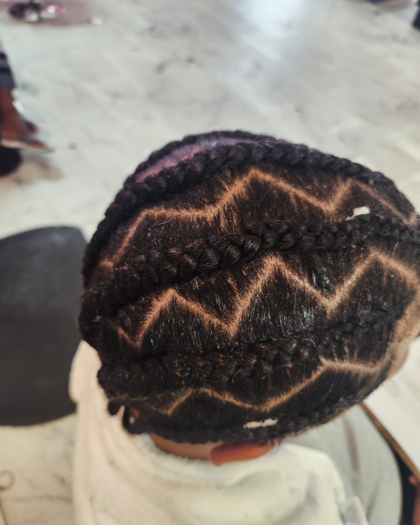 Hairstyle by Mariette Bondey